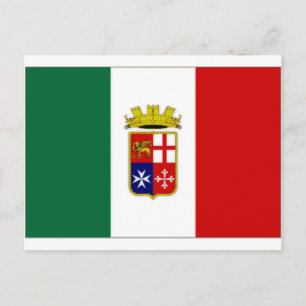 Italiaanse marinepost briefkaart