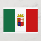 Italiaanse marinepost briefkaart (Voorkant)