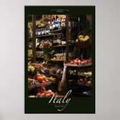 Italiaanse markt poster (Voorkant)