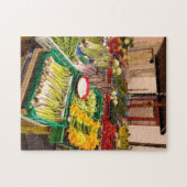 Italiaanse markt voor fruit en groenten in Pisa Legpuzzel (Horizontaal)