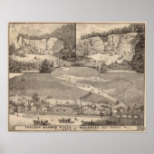 Italiaanse marmer Mills en Quarries Poster (Voorkant)