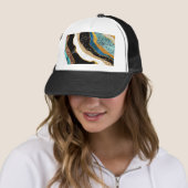 italiaanse marmer trucker pet (In situ)
