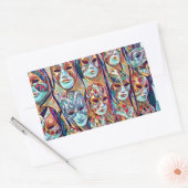 italiaanse maskers venetië Stickers (Envelop)