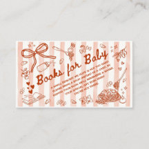 Italiaanse MeatBall Baby Shower Boeken voor Baby