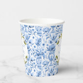 Italiaanse mediterrane citroen bruiloft papieren b papieren bekers (Rechts)