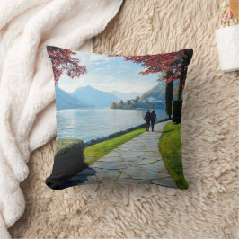 Italiaanse meren geïnspireerd kussen