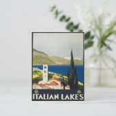 Italiaanse meren  Italië reisbureau Briefkaart (Staand voorkant)