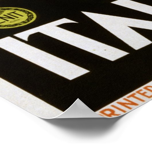 Italiaanse meren poster (Hoek)