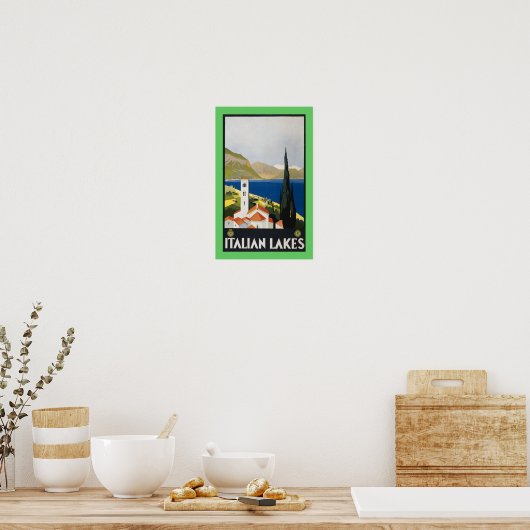 Italiaanse meren poster (Keuken)