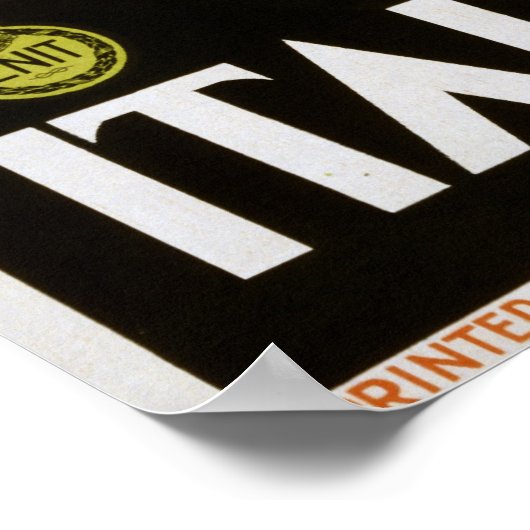 Italiaanse meren poster (Hoek)