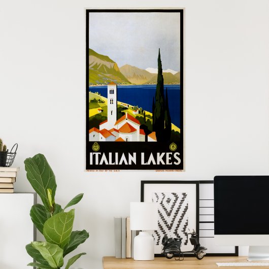 Italiaanse meren poster (Thuiskantoor)