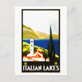  Italiaanse meren reisposter Briefkaart (Voorkant)