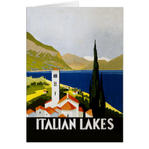 Italiaanse Meren Vintage Reizen Italië