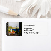 Italiaanse Meren Vintage Reizen Italië Etiket (Insitu)