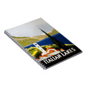 Italiaanse Meren Vintage Reizen Italië Notitieboek (Rechterzijde)