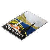 Italiaanse Meren Vintage Reizen Italië Notitieboek (Linkerzijde)