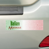 Italiaanse Mexicaanse Bumpersticker (Op auto)