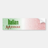 Italiaanse Mexicaanse Bumpersticker (Voorkant)