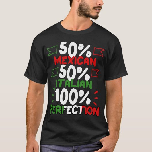 Italiaanse Mexicaanse prijs voor het erfgoed Funny T-shirt (Voorkant)