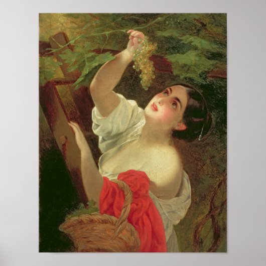 Italiaanse middag 1831 poster (Voorkant)
