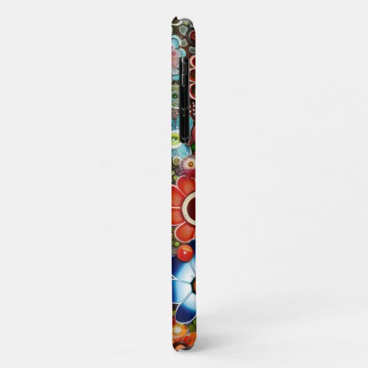 Italiaanse Millefiori glazen bloemen Case-Mate iPhone Case (Achterkant/links)