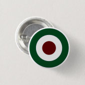 Italiaanse Mod Doelstelling Ronde Button 3,2 Cm (Voorkant /achterkant)