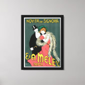 Italiaanse Mode art. Canvas Afdruk (Voorkant)