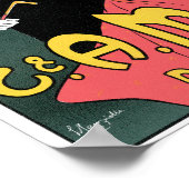 Italiaanse Mode art. Poster (Hoek)