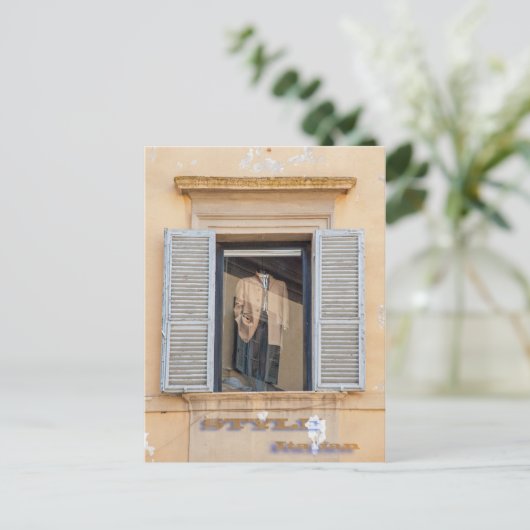 Italiaanse mode, Italiaanse stijl Briefkaart (Staand voorkant)