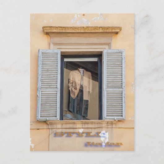 Italiaanse mode, Italiaanse stijl Briefkaart (Voorkant)