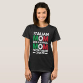 Italiaanse Moeder Mama Italië T-shirt (Voorkant volledig)