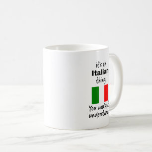 Italiaanse Mok Funny Gift Idea