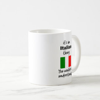 Italiaanse Mok Funny Gift Idea