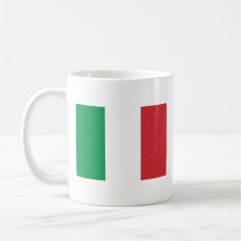 Italiaanse mok met vlag