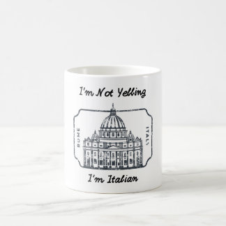 Italiaanse mok perfect voor koffie, thee en warme 