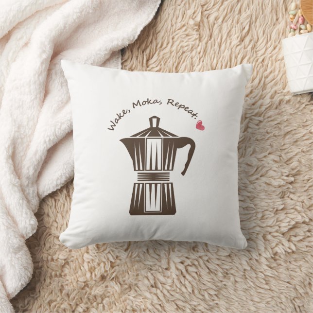 Italiaanse Moka koffiepot Kussen (Deken)