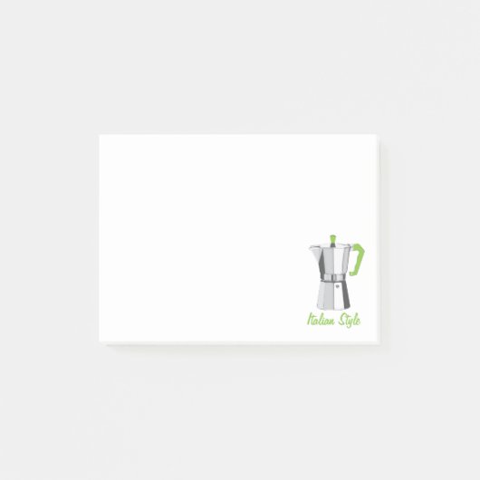 Italiaanse Moka Post-it® Notes (Voorkant)