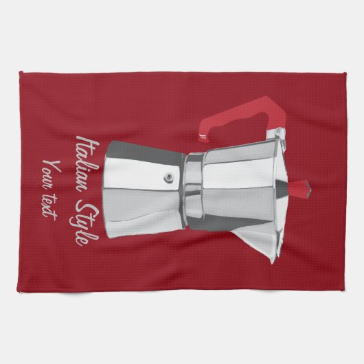 Italiaanse Moka Theedoek (Horizontaal)