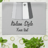 Italiaanse Moka Theedoek (Gevouwen)