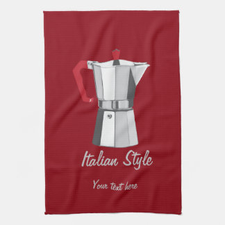 Italiaanse Moka Theedoek