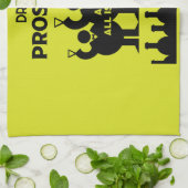 Italiaanse mousserende wijn Prosecco Theedoek (Gevouwen)