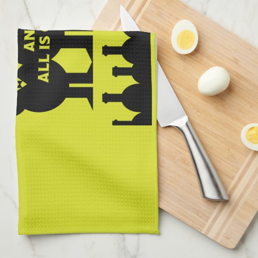 Italiaanse mousserende wijn Prosecco Theedoek (Quarter Fold)