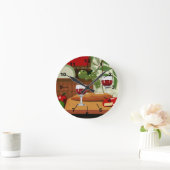 Italiaanse muur-klok ronde klok (Huis)