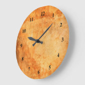 Italiaanse muur van terracotta grote klok (Hoek)