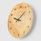 Italiaanse muur van terracotta grote klok (Hoek)