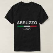 Italiaanse naam Abruzzen Familie Reunion Italië vl T-shirt (Design voorkant)