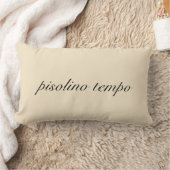 Italiaanse "Nap Time"-crème Pillow Kussen (Deken)