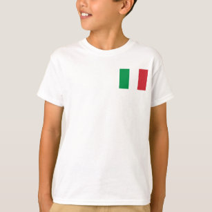 Italiaanse nationale wereldvlag t-shirt