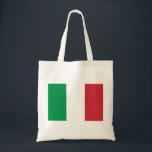 Italiaanse nationale wereldvlag tote bag<br><div class="desc">Wil iedereen weten dat je een bepaald land vertegenwoordigt? Show van uw nationale trots met deze vlag van het wereldproduct. Dit item toont een wereldvlag met de vlag van Italië.

Ga naar het Poster World Flags op https://www.zazzle.com/worldflagsposter voor meer producten met vlaggen en spandoeken van over de hele wereld.</div>