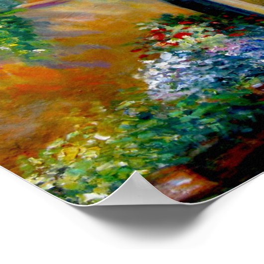 Italiaanse Ocean Front Street Poster (Hoek)